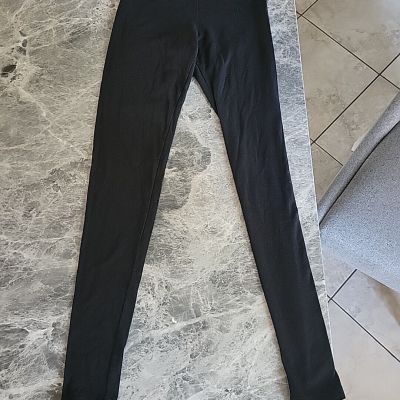 VICTORIA SECRET Foldover Black Ankle Legging SMALL